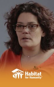 image of Kate Lauzon in an interview about providing feedback in her community in Pittsfield Massachusetts