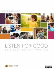 2016 - 2017 Cross-Cohort Findings