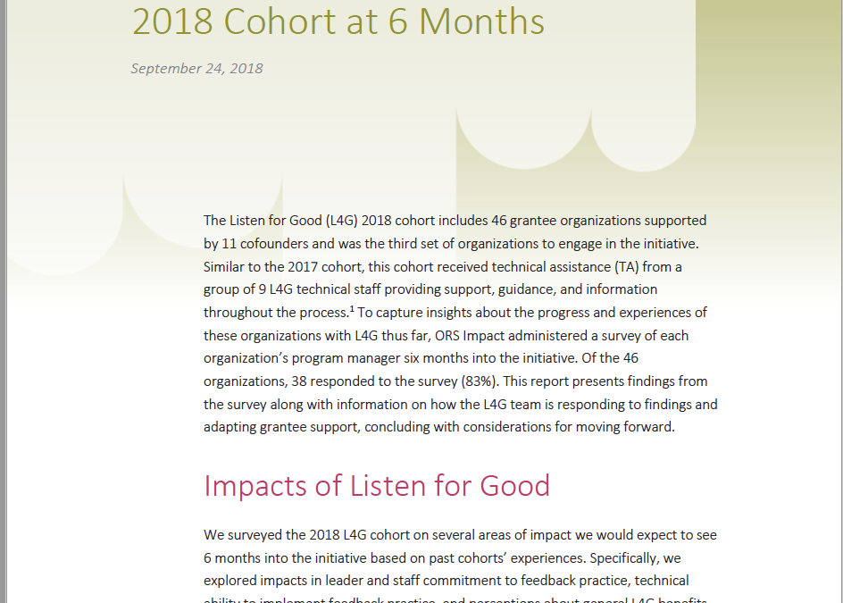 Listen-for-Good-2018-Cohort-at-6-Months-cover