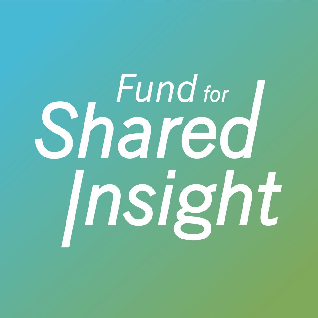 fund for shared insight logo stacked blend