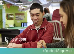 image of New Door Ventures job-training service #feedbackempowers
