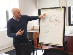 funder at meeting