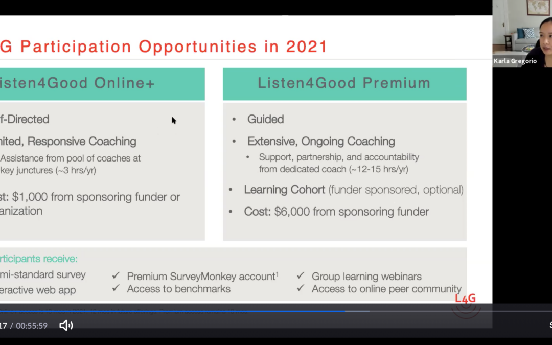 L4G Information Webinar for Nonprofits