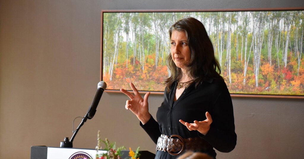 Gabriela Alcalde, executive director of the Elmina B. Sewall Foundation for Q & A blog