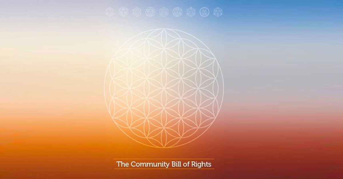 The Community Bill of Rights from Full Frame Initiative