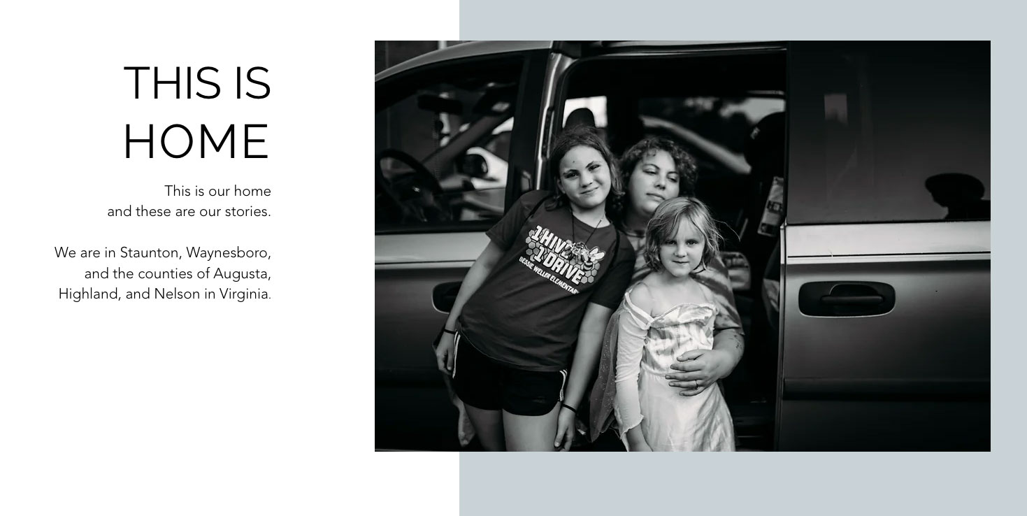 a photo and audio project by Lassiter and a freelance photographer