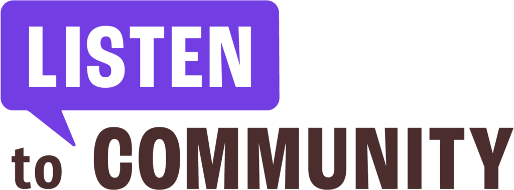 Listen to Community logo