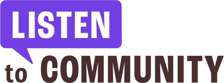 Listen to Community logo