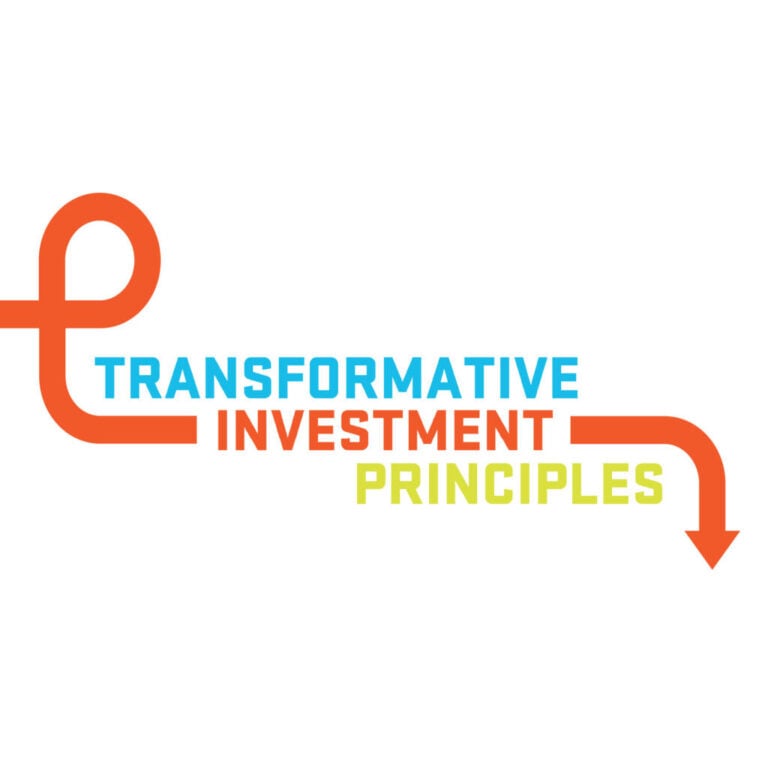 Transformative Investment Principles by Resource Generation