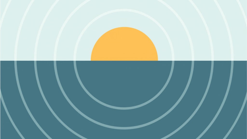 graphic sunrise image from ORS executive summary report
