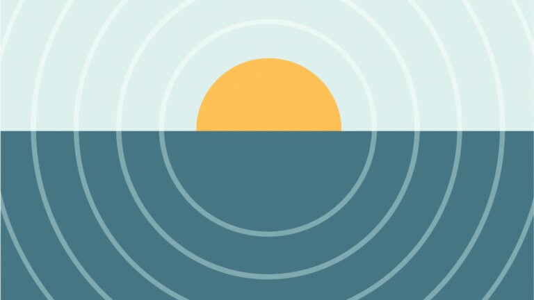 graphic sunrise image from ORS executive summary report